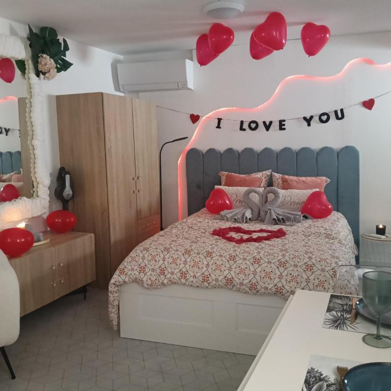 Adorable petite guest house climatisée - Chambre Double avec Baignoire Spa - 1