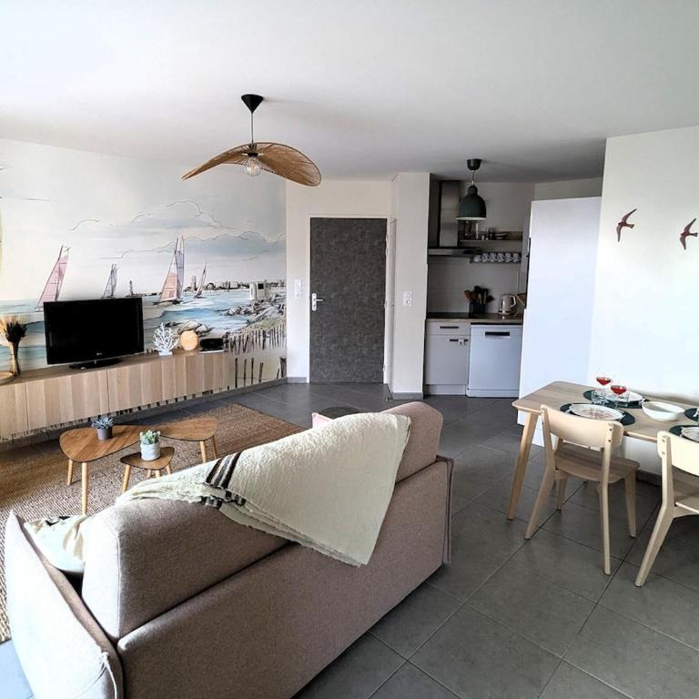 Côté Phares, 4 étoiles, appartement 43 m2 Vue Mer - Apartment - 5