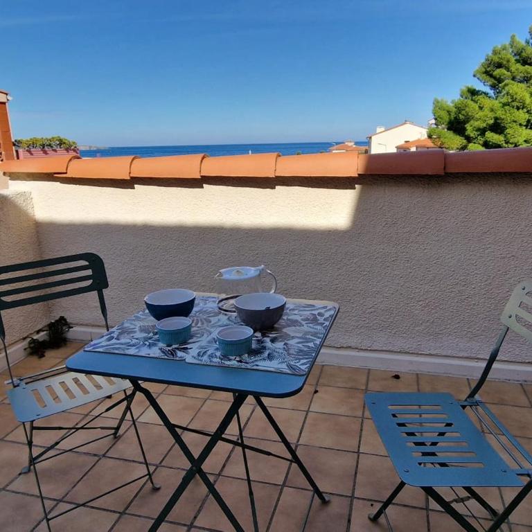 Studio avec terrasse et parking, vue mer à Banyuls-sur-Mer - FR-1-309-140 - Studio - 12