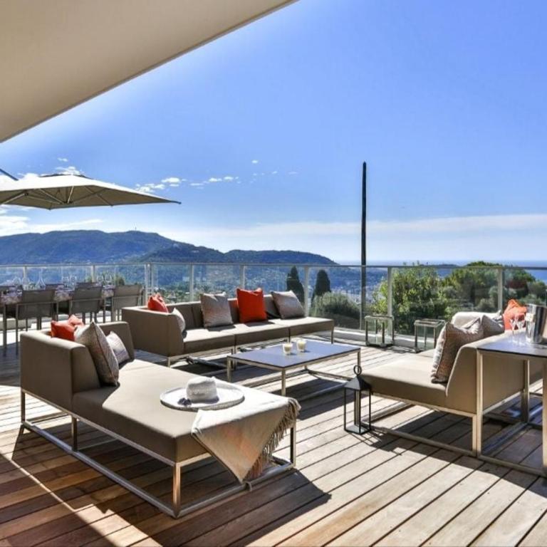 Le 120 m2 - luxe, piscine, terrasse et garage - Appartement 3 Chambres avec Vue - 1
