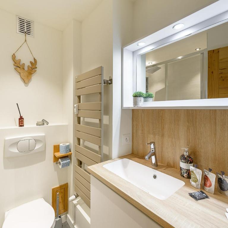 Les Balcons des Aravis - Prestigieux appartement au coeur de La Clusaz - Three-Bedroom Apartment with Balcony - 6