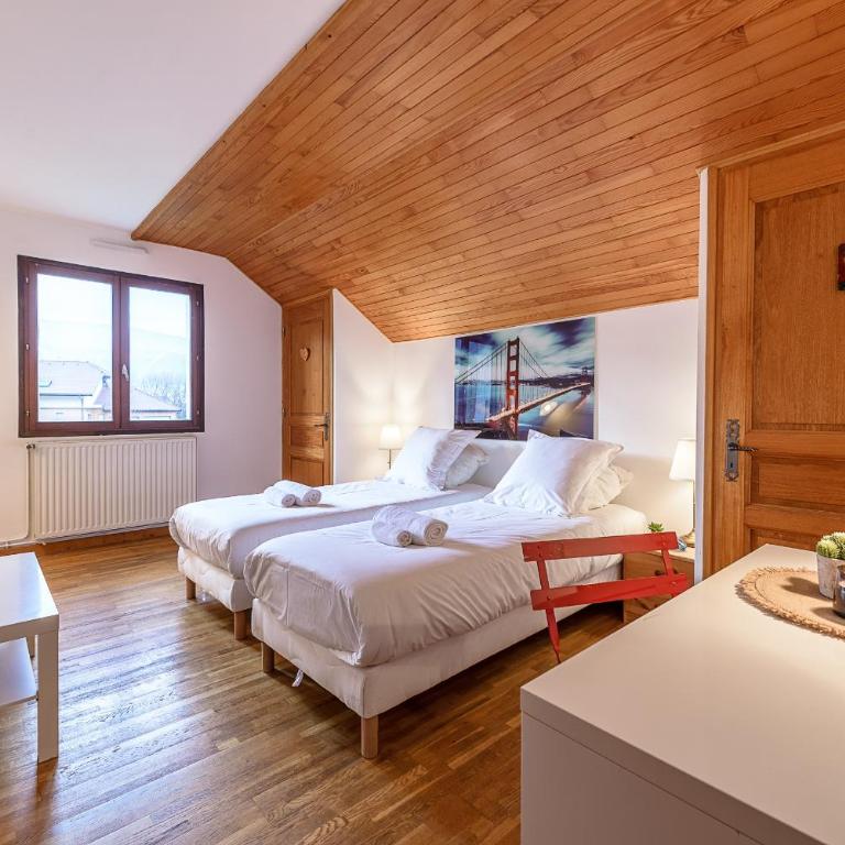 Maison Horizon - Charmante propriété familiale avec jardins & jeux - Maison de Vacances 3 Chambres - 8