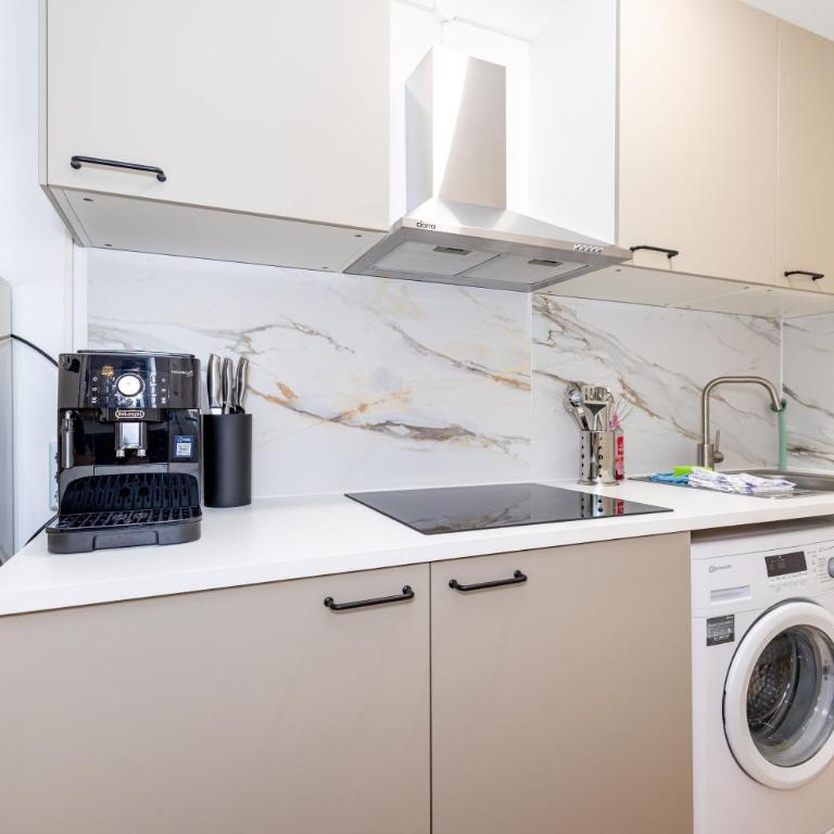 Nette Apartments mit Terrasse - Studio 30 with balcony - 9