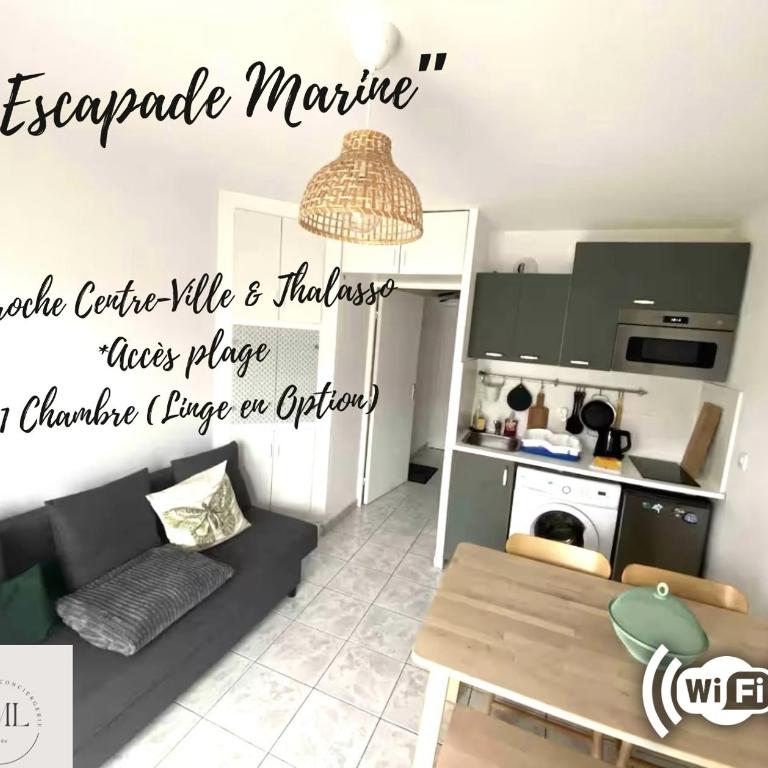 Escapade marine-proche plage - Apartment mit 1 Schlafzimmer - 1