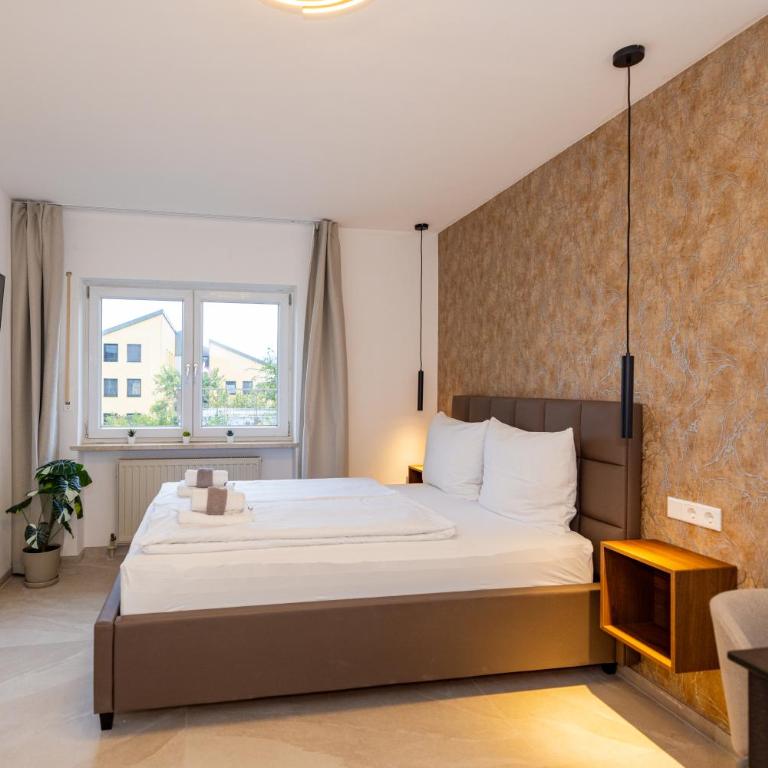 Schicke Wohnungen in Stadtnähe - Studio 45 with double bed - 9