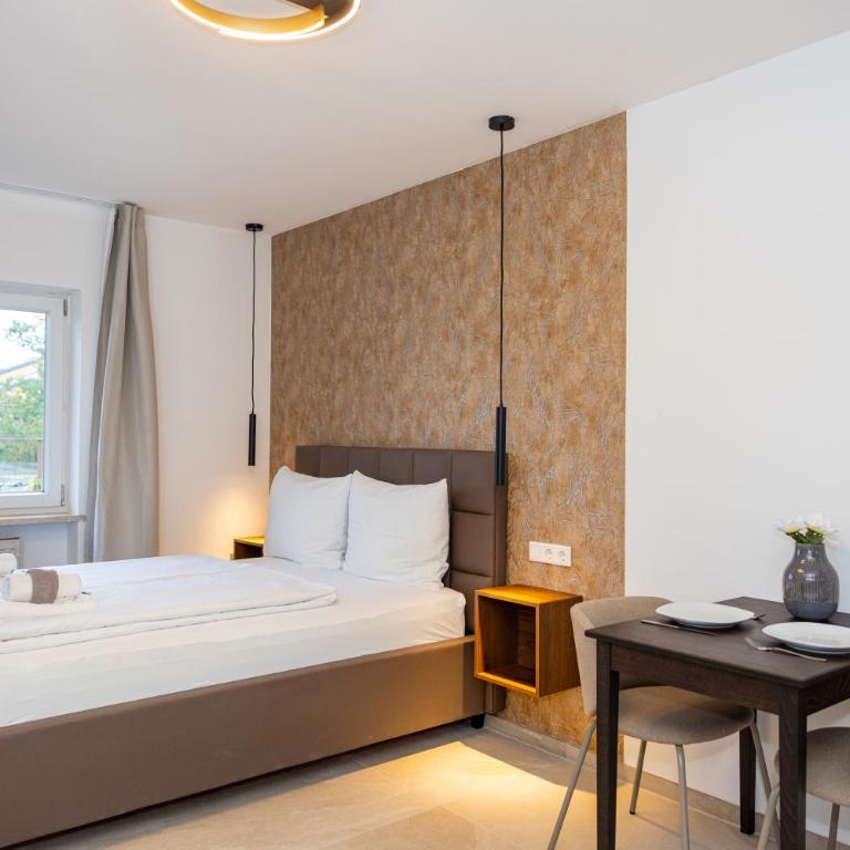 Schicke Wohnungen in Stadtnähe - Studio 45 with double bed - 2