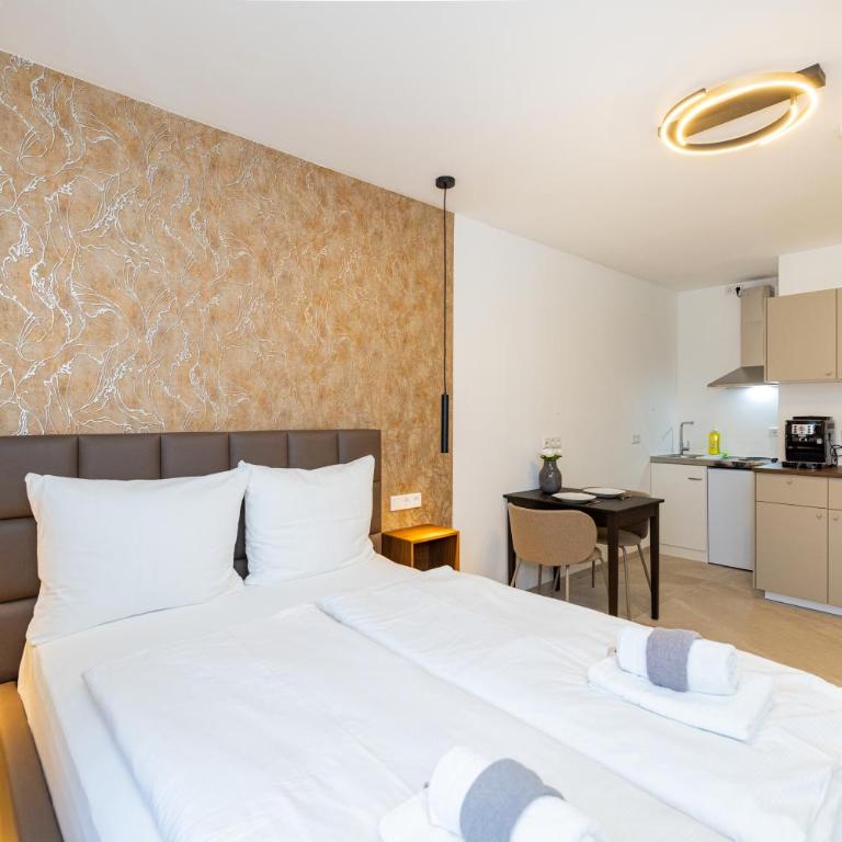 Schicke Wohnungen in Stadtnähe - Studio 45 with double bed - 12