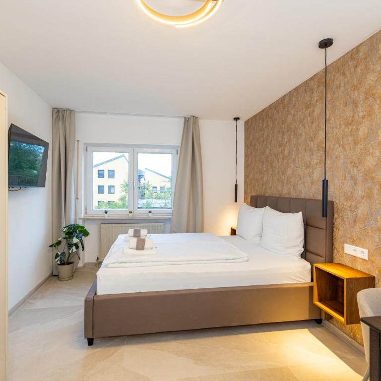 Schicke Wohnungen in Stadtnähe - Studio 45 with double bed - 11