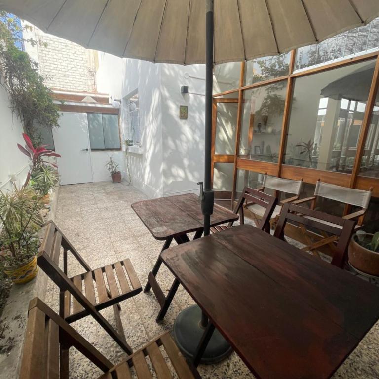 miraflores lighthouse 1 Block from the Beach and near to everything - Double Room with Garden View - 6