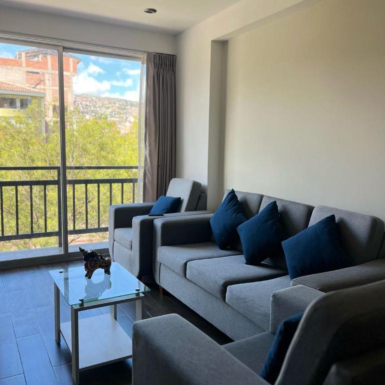 Apartament en Ovalo Pachacutec con balcon , Cusco - Apartamento de 2 dormitorios - 17