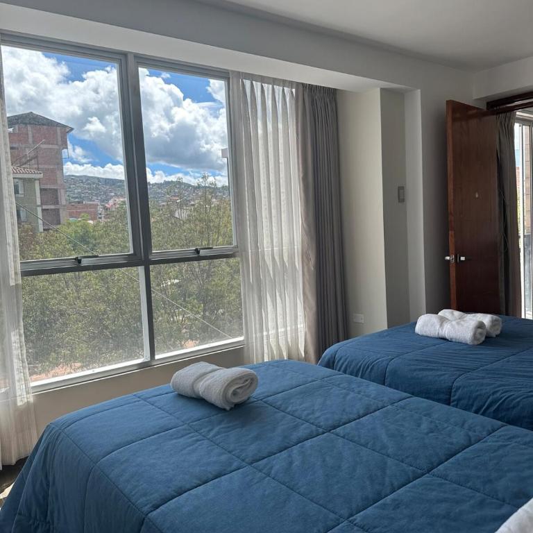 Apartament en Ovalo Pachacutec con balcon , Cusco - Apartamento de 2 dormitorios - 35