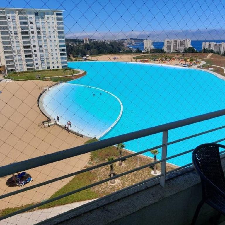 Departamento en Condominio Laguna Bahía Algarrobo - Apartamento de 2 dormitorios - 1