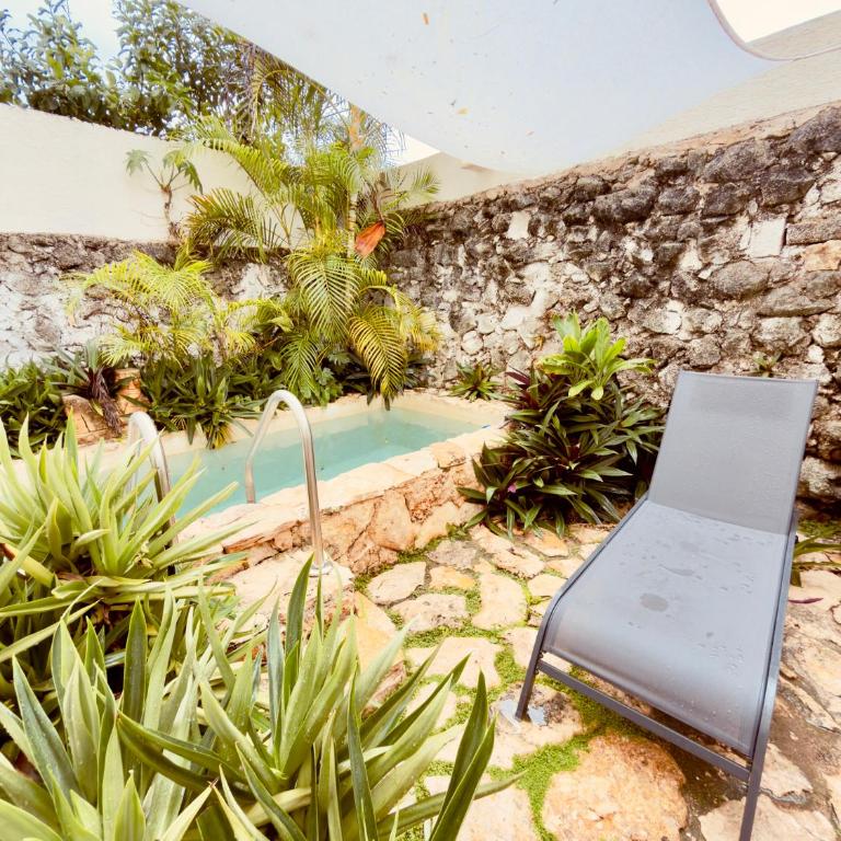 Casa Chaak Maya - Estudio privado con alberca en Mérida - One-Bedroom House - 29