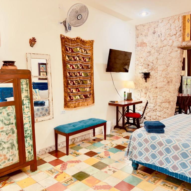 Casa Chaak Maya - Estudio privado con alberca en Mérida - One-Bedroom House - 4