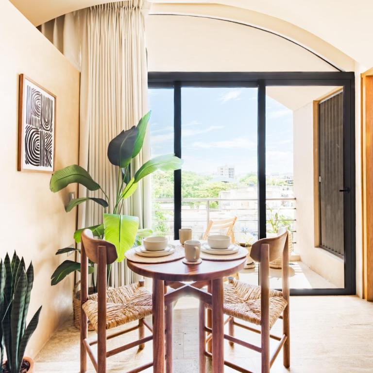 Studios with Plunge Pool near the Beach - Estudio con balcón - 6