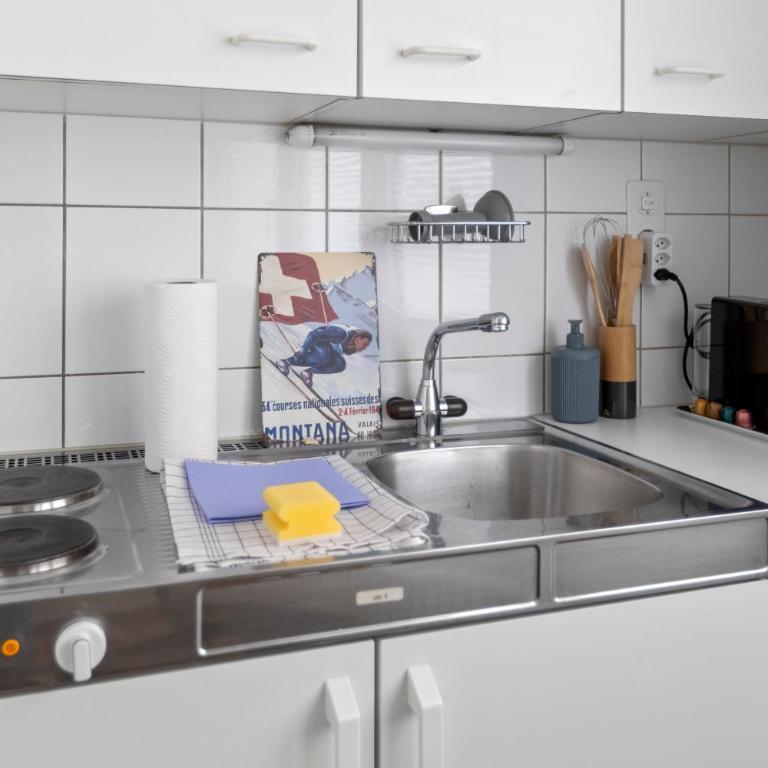 Studio 2 pp - Crans-Montana Centre - Rue du Prado - Apartamento de 1 dormitorio - 2