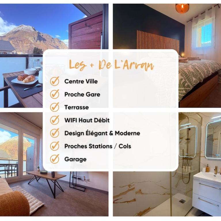 App 2-4 Proche Gare Terrasse Garage - Appartement 1 Chambre - 2