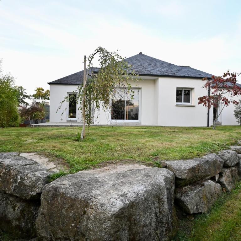 Maison moderne avec jardin sans vis-à-vis, idéal professionnels et familles - L'ÉCRIN BRETON - Three-Bedroom Home - 21