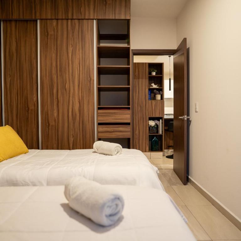 Nuevo Departamento Céntrico con Alberca y Parking - Apartamento de 2 dormitorios - 12