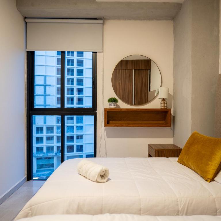 Nuevo Departamento Céntrico con Alberca y Parking - Apartamento de 2 dormitorios - 14