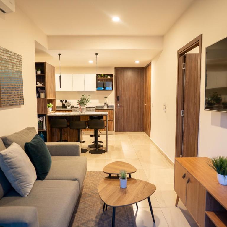 Nuevo Departamento Céntrico con Alberca y Parking - Apartamento de 2 dormitorios - 21