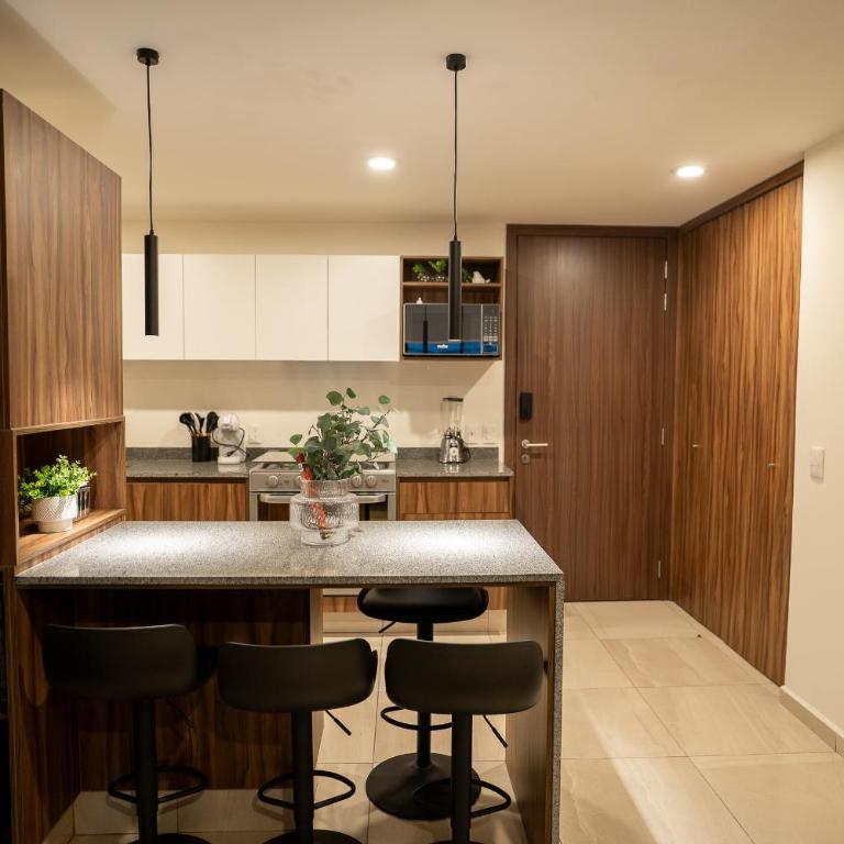 Nuevo Departamento Céntrico con Alberca y Parking - Apartamento de 2 dormitorios - 19