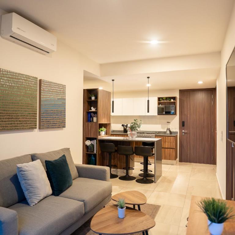 Nuevo Departamento Céntrico con Alberca y Parking - Apartamento de 2 dormitorios - 38