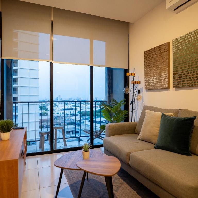 Nuevo Departamento Céntrico con Alberca y Parking - Apartamento de 2 dormitorios - 46