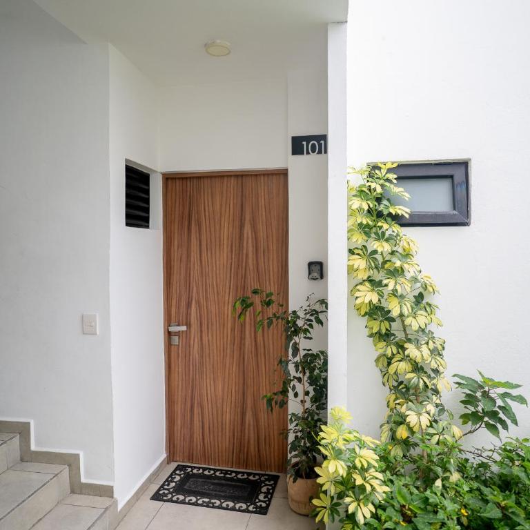 Colonia Americana Patio privado King WiFi Cerca Chapultepec - Two-Bedroom Apartment - 44