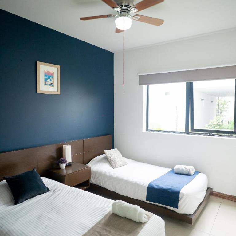 Colonia Americana Patio privado King WiFi Cerca Chapultepec - Two-Bedroom Apartment - 55