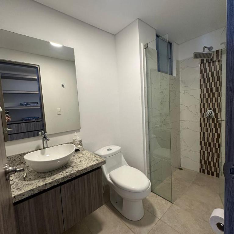 Apartamento cómodo en Conjunto residencial Castelo Cartagena - Two-Bedroom Apartment - 10