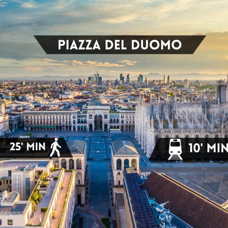 DUOMO-CENTRALE - Suite Moderna, M1 e M3 a 250m - Appartamento con 1 Camera da Letto e Balcone - 32