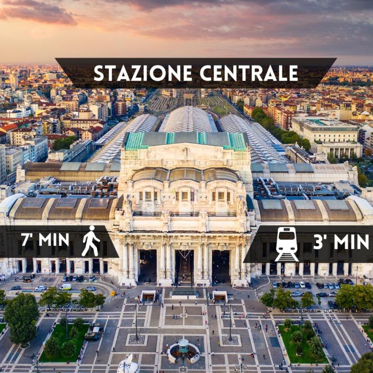 DUOMO-CENTRALE - Suite Moderna, M1 e M3 a 250m - Appartamento con 1 Camera da Letto e Balcone - 33