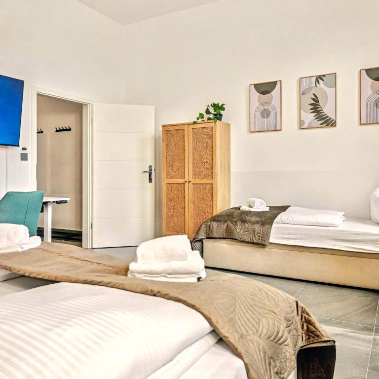 Scandi Loft für bis zu 12, Whirlpool, Sauna, Gaming, Nordstadt - Appartement 3 Chambres - 24