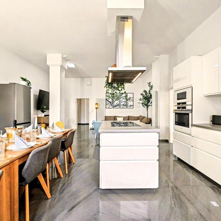 Scandi Loft für bis zu 12, Whirlpool, Sauna, Gaming, Nordstadt - Appartement 3 Chambres - 23