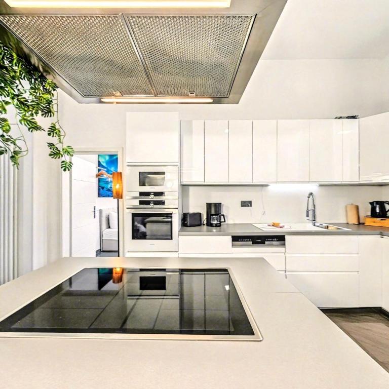 Scandi Loft für bis zu 12, Whirlpool, Sauna, Gaming, Nordstadt - Appartement 3 Chambres - 33