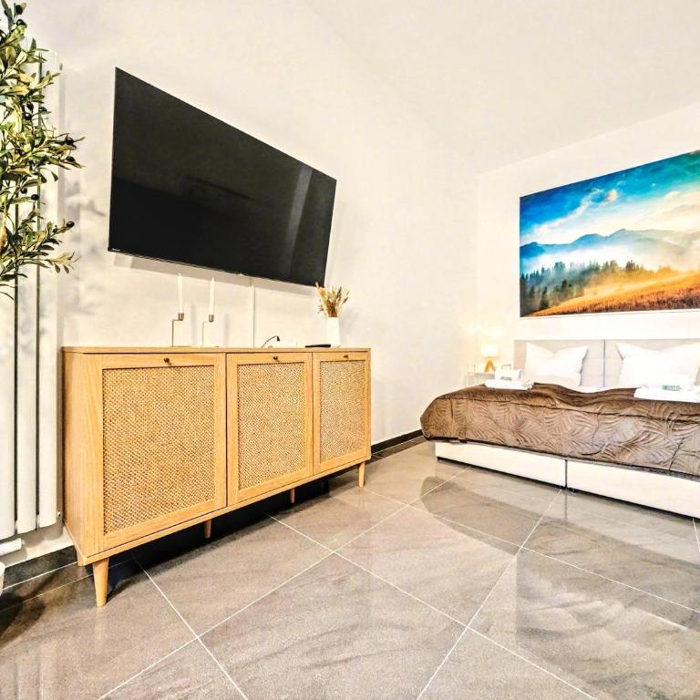 Scandi Loft für bis zu 12, Whirlpool, Sauna, Gaming, Nordstadt - Appartement 3 Chambres - 67