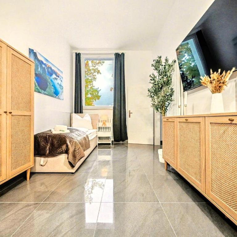 Scandi Loft für bis zu 12, Whirlpool, Sauna, Gaming, Nordstadt - Appartement 3 Chambres - 74