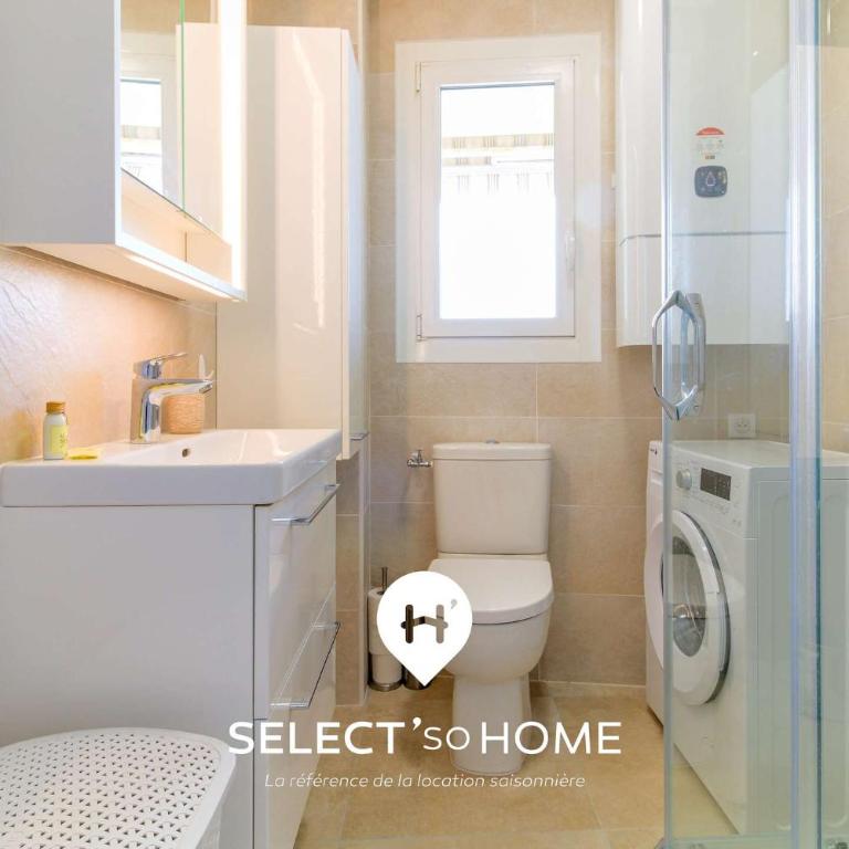 SELECT'so HOME - Studio cabine avec vue mer à 160 ! - Parking et linge inclus - BEACH-04 - Apartamento Estudio con vistas al mar - 7