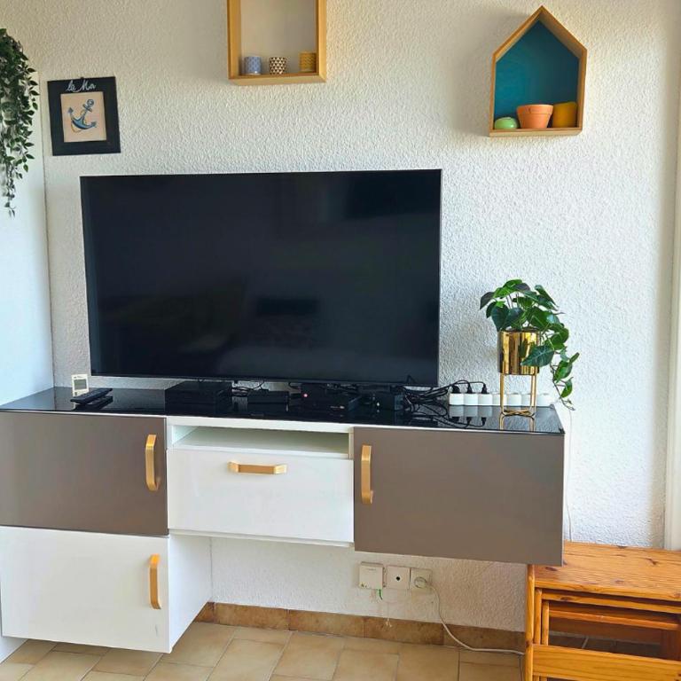 Le Moderna 1 ère ligne Bord de Mer Palavas - Studio - 4