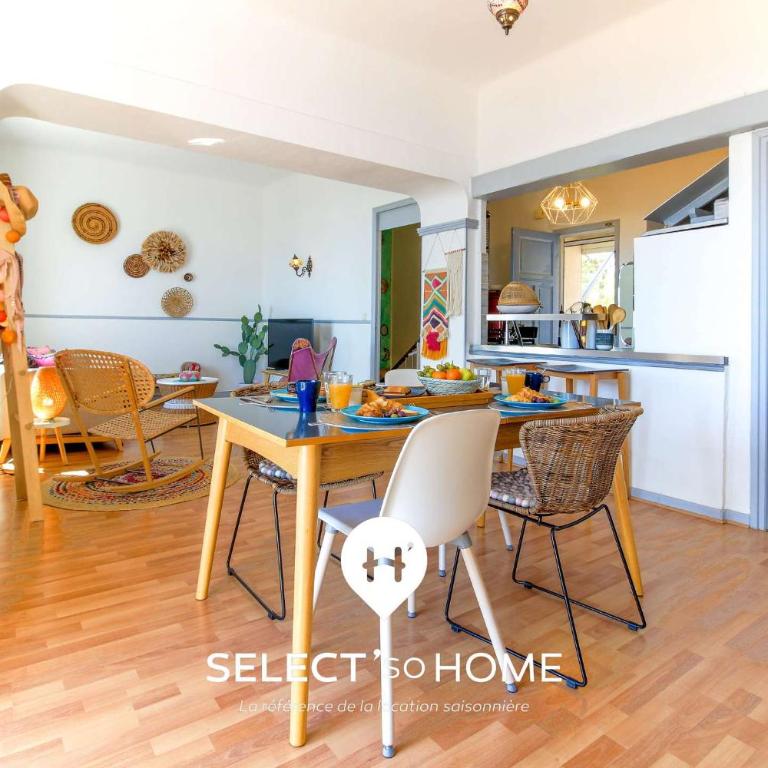SELECT'soHOME - Appartement avec vue mer à 180 degrés pour 4 personnes - Services et Linge compris - AGAVE - Appartement 2 Chambres avec Balcon et Terrasse - 4