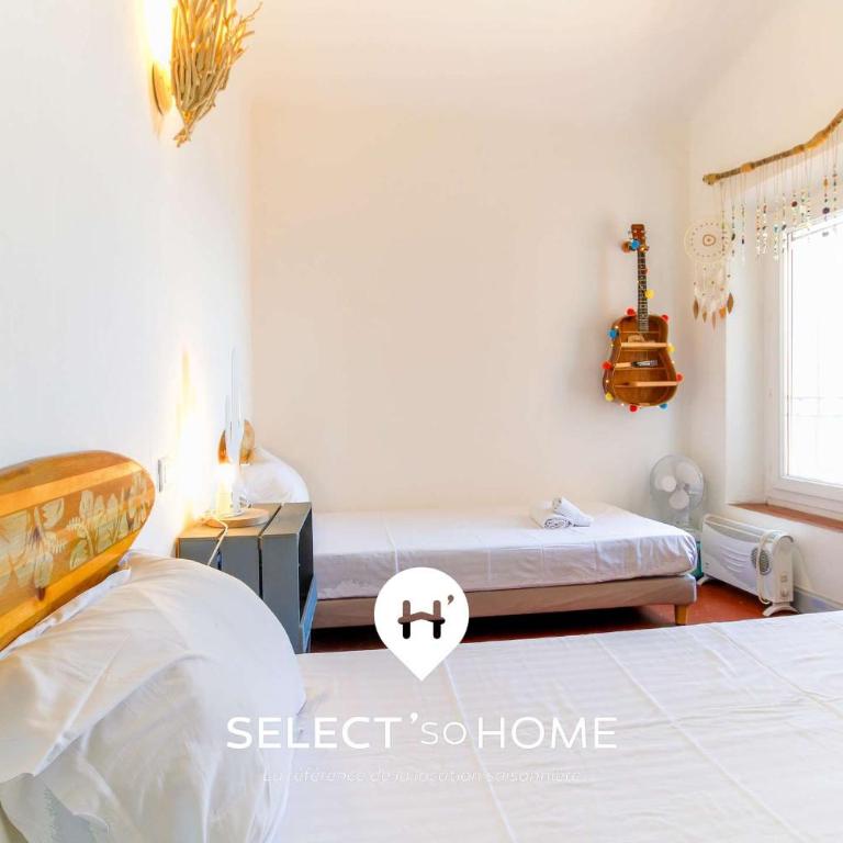 SELECT'soHOME - Appartement avec vue mer à 180 degrés pour 4 personnes - Services et Linge compris - AGAVE - Appartement 2 Chambres avec Balcon et Terrasse - 10