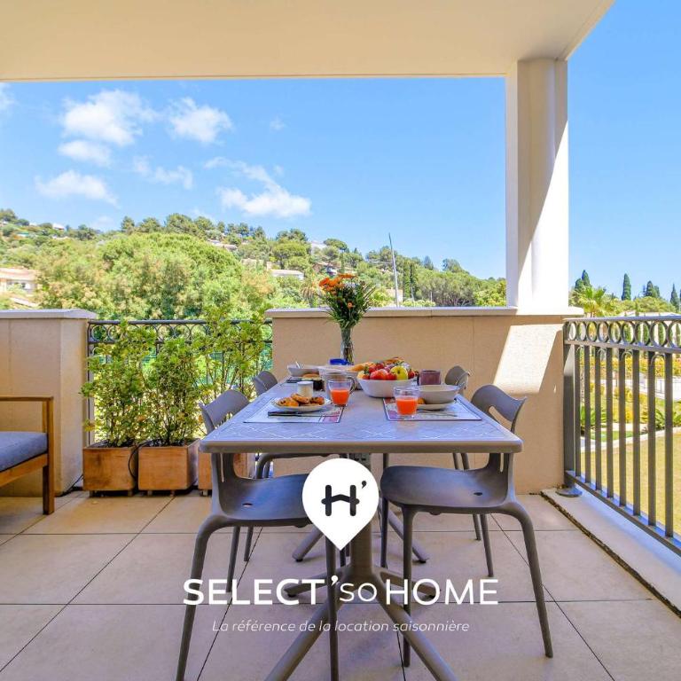 SELECT'soHOME - Appartement pour 6 personnes avec piscine et garage privé à Bormes-les-mimosas ! - ALCAZAR-11 - Appartement 2 Chambres - 10