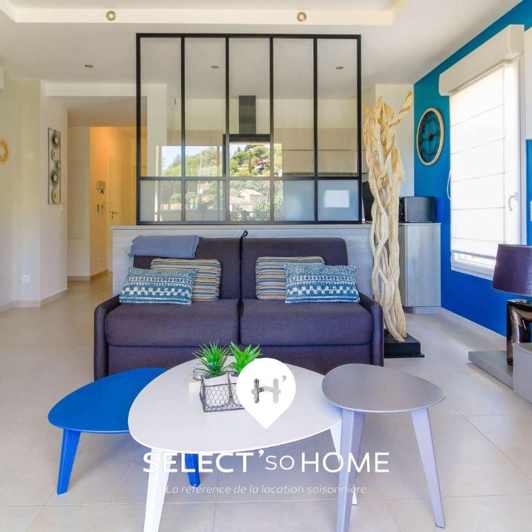 SELECT'soHOME - Appartement pour 6 personnes avec piscine et garage privé à Bormes-les-mimosas ! - ALCAZAR-11 - Appartement 2 Chambres - 3