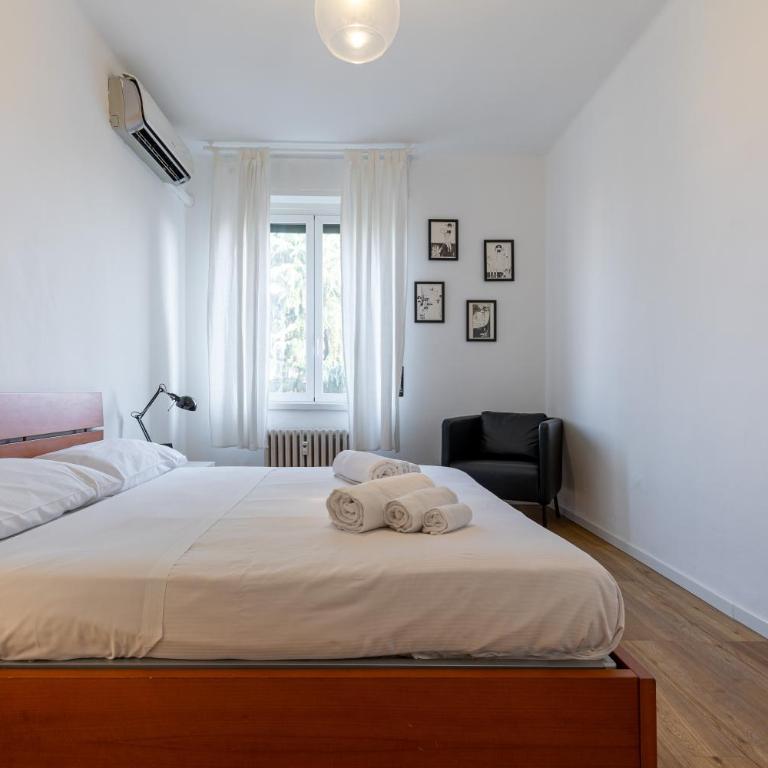 Family Friendly & Spacious w Balcony Metro Milano - Appartamento con 2 Camere da Letto - 38