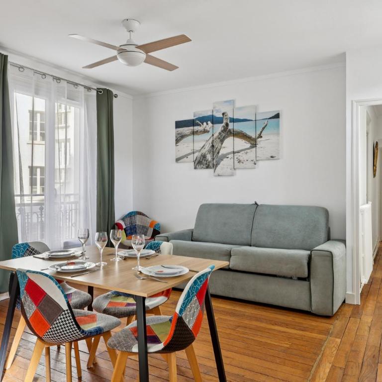 Charming Paris Apt, Metro 4 & RER B, 6 guests, CDG Access, 1-2 Rooms - Appartement 2 Chambres - 1