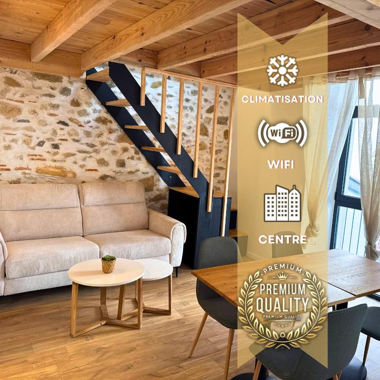 Élégance - Hyper centre - Clim - Wifi - Appartement 1 Chambre - 1