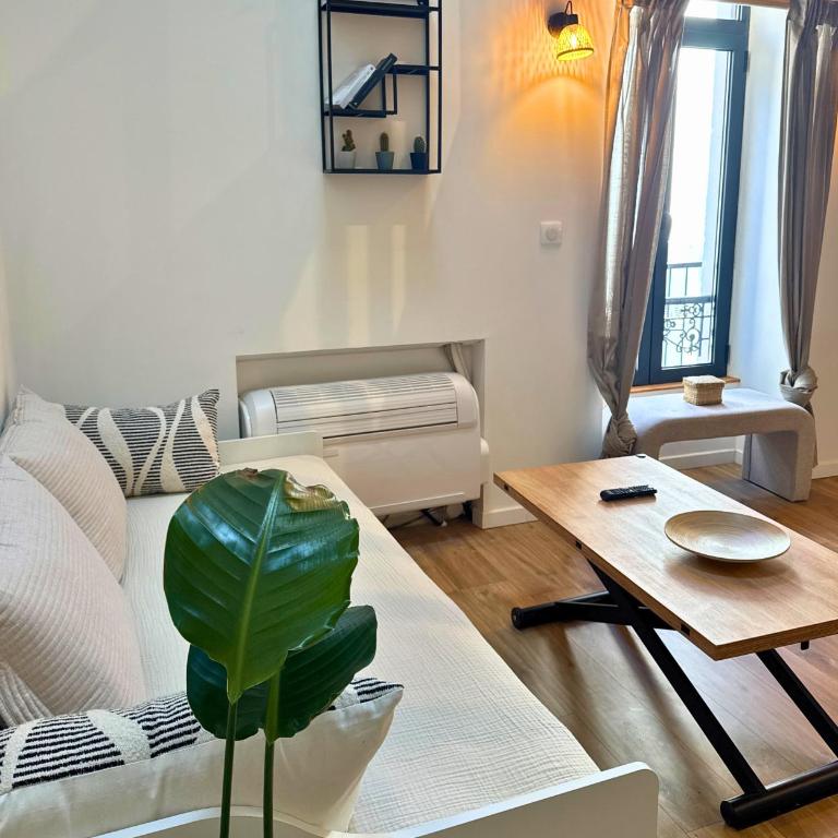 Cocon - Hyper Centre - Clim - Wifi - Appartement 1 Chambre - 14