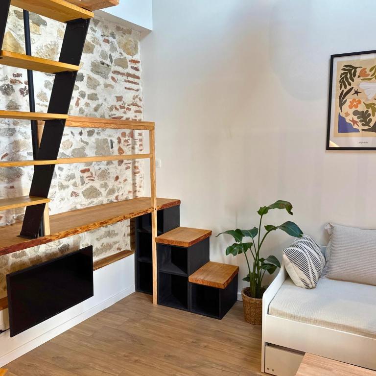 Cocon - Hyper Centre - Clim - Wifi - Appartement 1 Chambre - 22