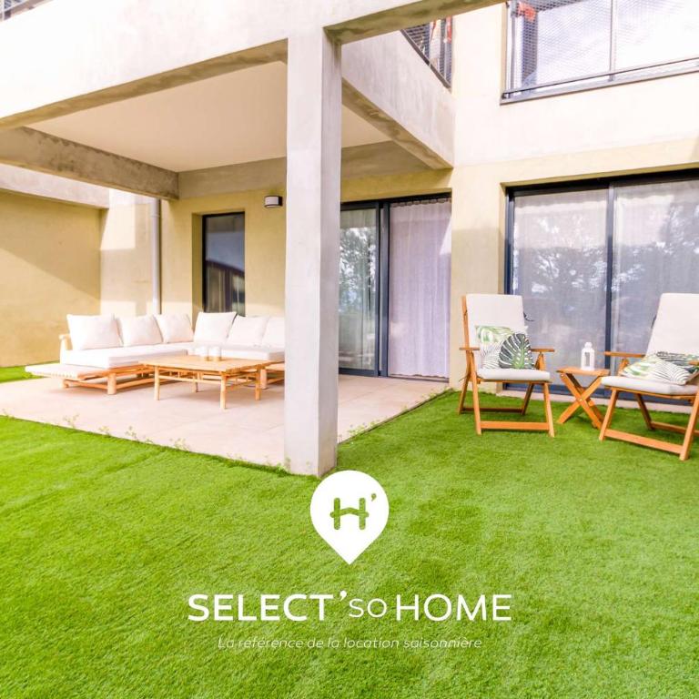 SELECT'soHOME - Joli appartement pour 2 personnes avec jardin privatif et parking - CAPNAT-F08 - Appartement - Rez-de-Chaussée - 2